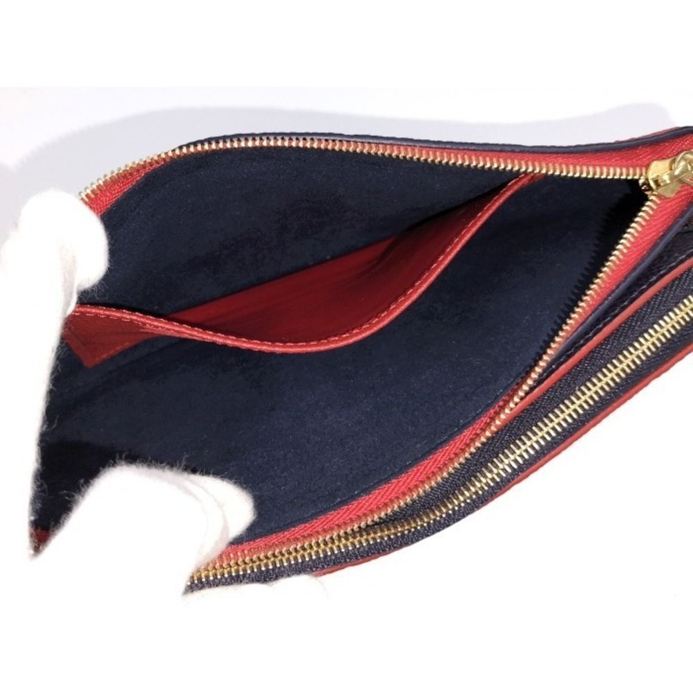 Louis Vuitton Pochette Double Zip Marine Rouge Emplant - Picture 10 of 10